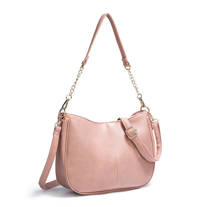 Sac porté épaule en cuir femme, Nathalia – Élégance minimaliste